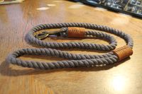 10mm weiches Seil Karabiner Antik Messing